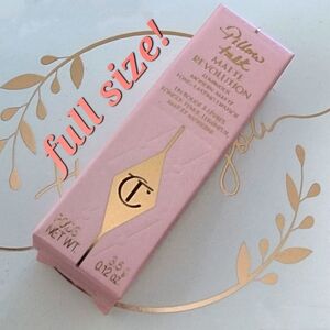 NEW Full Size Charlotte Tilbury Matte Revolution Pillow Talk Lipstick 3.5g .12oz